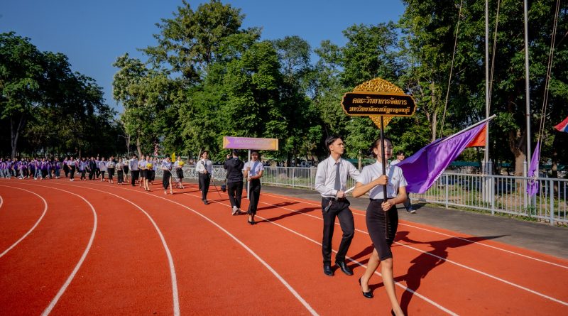 ภาพบรรยากาศขบวนพาเลซกีฬาคิ้วนางเกมประจำปี 2568